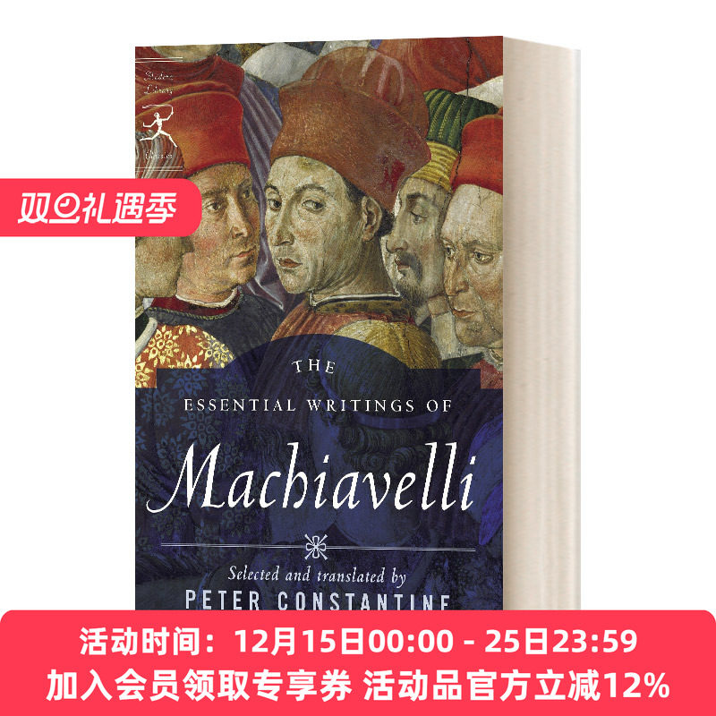 马基雅维利基本著作集 英文原版 Essential Writings of Machiavelli 英文版 进口英语原版书籍
