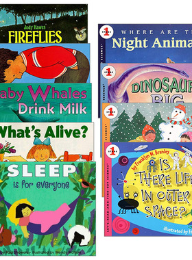 自然科学入门9册 Stage 1 英文原版绘本 Let's Read and Find Out Science 第1阶段美国自然科普百科图书 分级阅读学习英语中小学