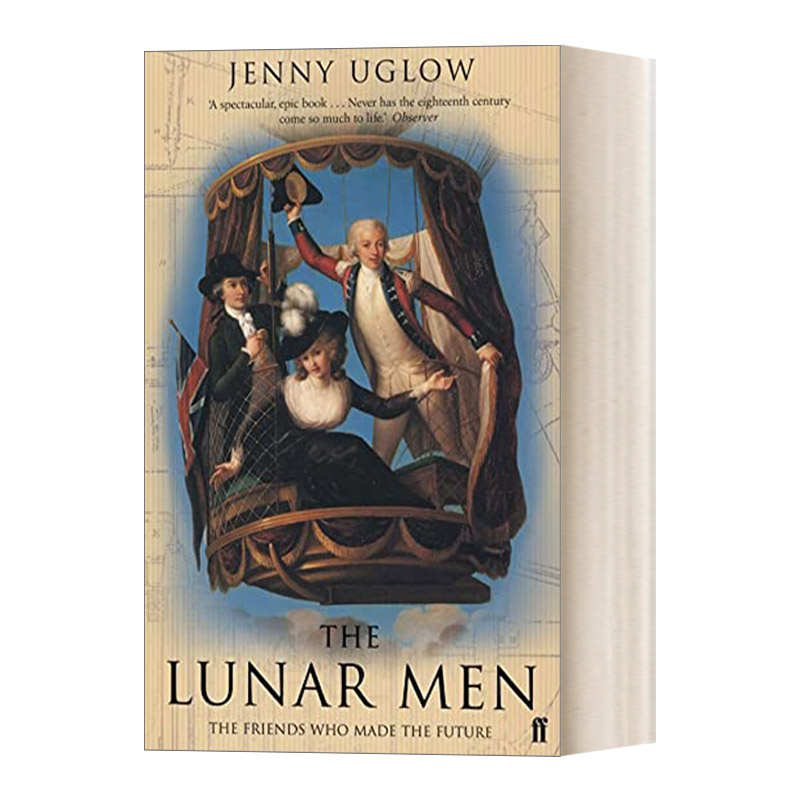 好奇心改变世界 英文原版 The Lunar Men 月光社与工业革命 珍妮·厄格洛 英文版 进口英语原版书籍