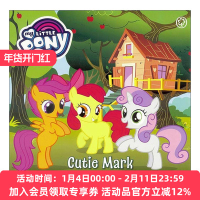 英文原版 My Little Pony Cutie Mark Crusaders Forever 小马宝莉系列绘本 寻找可爱标记 英文版 进口英语原版书籍