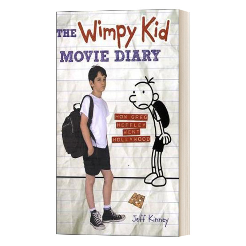 英文原版 The Wimpy Kid Movie Diary 小屁孩电影日记 电影制作幕后故事 精装 英文版 进口英语原版书籍