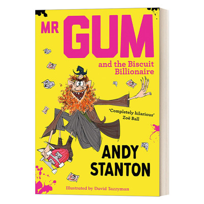 英文原版 Mr Gum and the Biscuit Billionaire 阿甘外传-阿甘和饼干大富翁 英文版 进口英语原版书籍