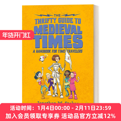 英文原版 The Thrifty Guide to Medieval Times 中世纪旅行指南 时间旅行者手册 青少年历史科普读物 英文版 进口英语原版书籍