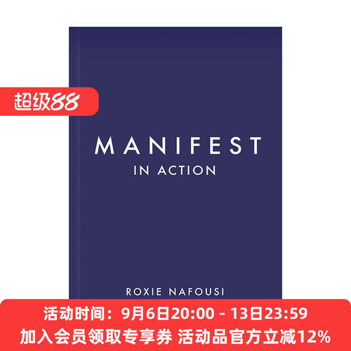英文原版 Manifest in Action 在行动中实现 释放你的无限潜能精装 Roxie Nafousi显化女王 英文版 进口英语原版书籍