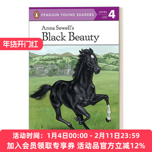 英文原版 Anna Sewell's Black Beauty - Penguin Young Readers Level 4 企鹅青少分级阅读4级 英文版 进口英语原版书籍