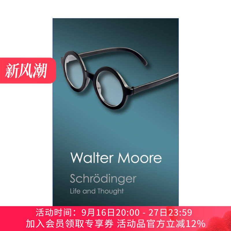 薛定谔生平与思想  英文原版 Schr?dinger 剑桥Canto经典系列 英文版 进口英语原版书籍