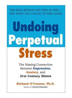 解除永久压力 英文原版 Undoing Perpetual Stress 抑郁 焦虑和21世纪疾病之间缺失的联系 Richard O'Connor 进口英语原版书籍