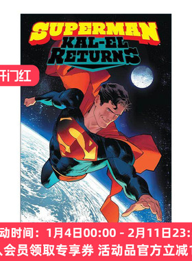 英文原版 Superman Kal-El Returns 超人 卡尔-艾尔归来 DC漫画 菲利普·约翰逊 英文版 进口英语原版书籍
