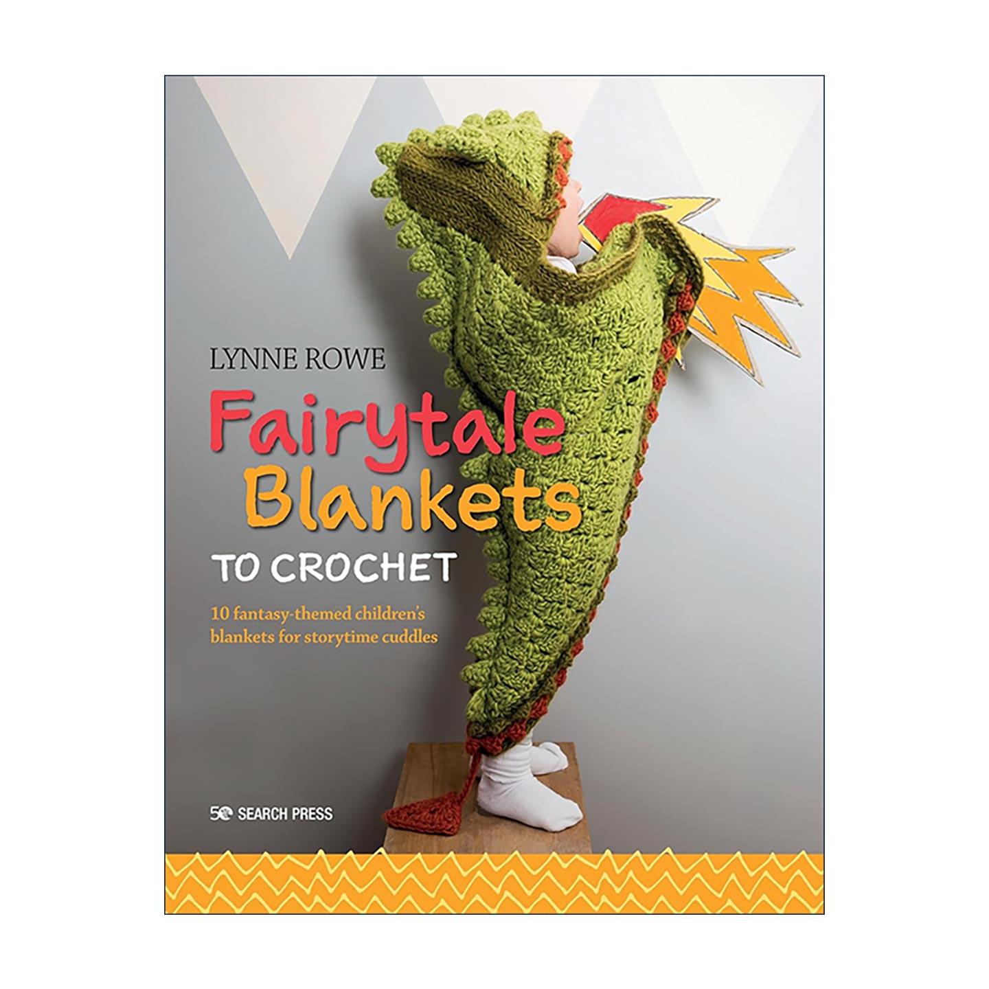 英文原版 Fairytale Blankets to Crochet 故事时间的小毯子 10款童话主题钩针毯教程 英文版 进口英语原版书籍