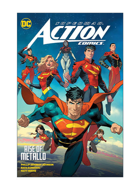 英文原版 Superman Action Comics Vol.1 Rise of Metallo 超人 动作漫画卷一 金属人崛起 DC漫画 Dan Jurgens 进口英语原版书籍