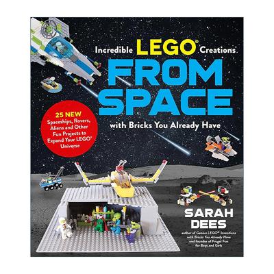 英文原版 Incredible LEGO Creations from Space with Bricks You Already Have 乐高创意系列 用现有的积木打造 25 艘新飞船