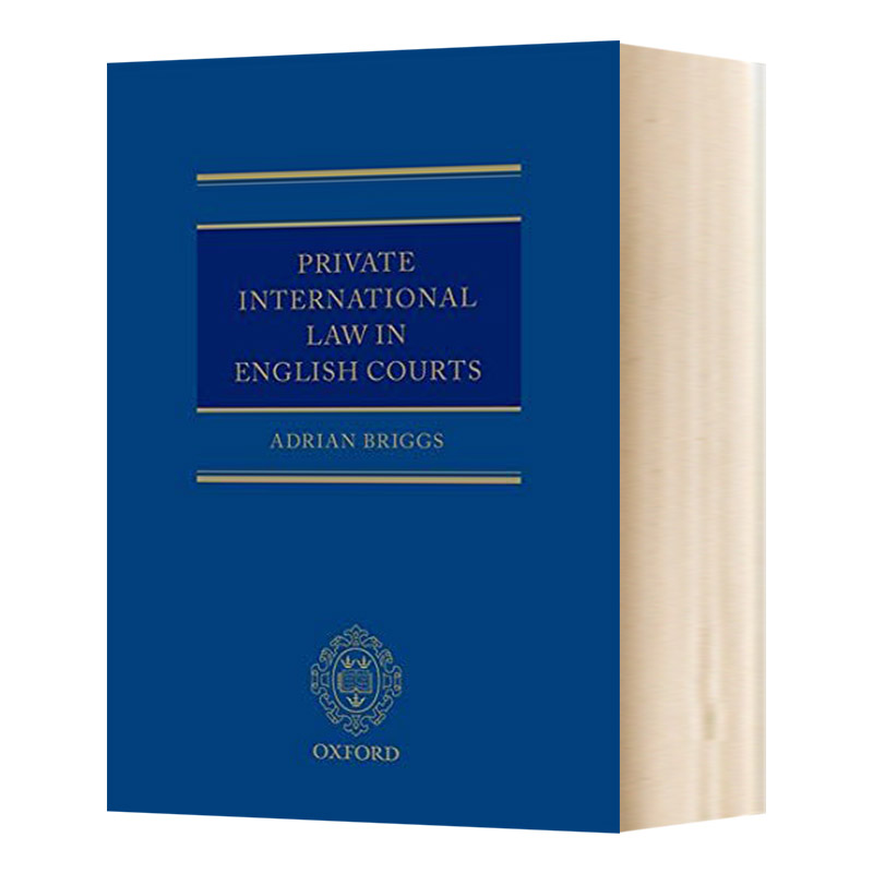 现货 英文原版 Private International Law in English Courts 英国法庭的私人国际法 英文版 进口英语原版书籍