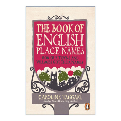 英格兰地名之书  英文原版 The Book of English Place Names 英文版 进口英语原版书籍