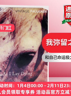 我弥留之际 英文原版小说 As I Lay Dying 英文版原版书籍 诺贝尔文学奖 福克纳 William Faulkner 正版进口英语书