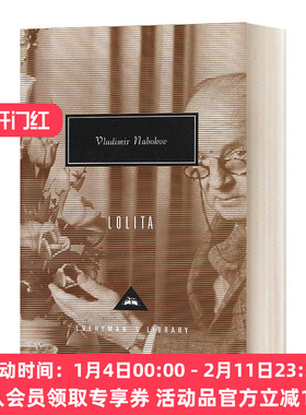 英文原版小说 Lolita 洛丽塔 Vladimir Nabokov纳博科夫 人人图书馆精装收藏版 英文版 进口英语原版书籍