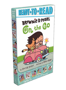 英文原版小说 Brownie Pearl On the Go 6册盒装 Ready to read分级阅读系列 儿童分级读物 英文版 进口英语原版书籍