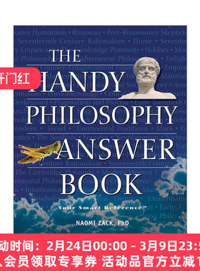 英文原版 Handy Philosophy Answer Book 机敏问答 哲学 百科全书 Naomi Zack 英文版 进口英语原版书籍