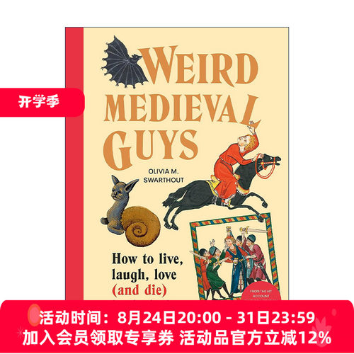 英文原版 Weird Medieval Guys 中世纪的怪家伙 中世纪生活指南 精装插画 Olivia Swarthout 英文版 进口英语原版书籍