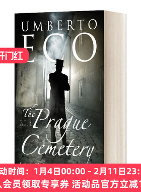 华研原版 英文原版小说 The Prague Cemetery 布拉格公墓 翁贝托·埃科 英文版 进口英语原版书籍