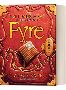 英文原版 Septimus Heap Book Seven Fyre 萨普提姆斯六部曲7 英文版 进口英语原版书籍