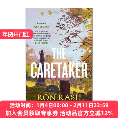 英文原版 The Caretaker 照看人 罗恩·拉什新作 炽焰燃烧作者 美国南方文学代表作家 英文版 进口英语原版书籍