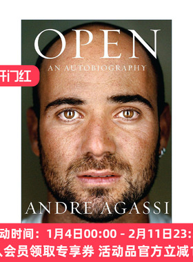 英文原版 Open 网 Andre Agassi安德烈·阿加西自传 精装 英文版 进口英语原版书籍