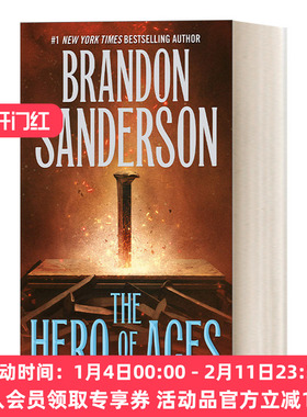 英文原版小说 The Hero of Ages Book Three of Mistborn 迷雾之子3 永世英雄 英文版 进口英语原版书籍