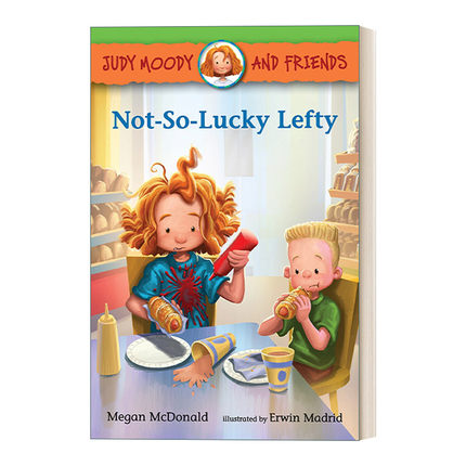 英文原版 Judy Moody and Friends Not-So-Lucky Lefty稀奇古怪小朱迪系列和她的伙伴全彩章节桥梁书 英文版 进口英语原版书籍