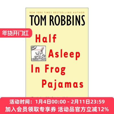穿着青蛙睡衣半梦半醒  英文原版 Half Asleep in Frog Pajamas 魔幻现实小说 Tom Robbins 英文版 进口英语原版书籍