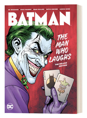 英文原版 Batman The Man Who Laughs The Deluxe Edition 蝙蝠侠狂笑之人 精装收藏版 DC漫画 精装 英文版 进口英语原版书籍