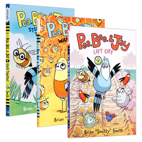 英文原版豌豆、蜜蜂和松鸦