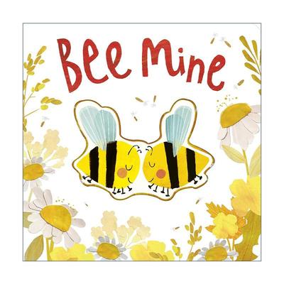 英文原版 Bee Mine 我的小蜜蜂 儿童情绪认知绘本 昆虫 纸板书 Bryony Clarkson插画 英文版 进口英语原版书籍
