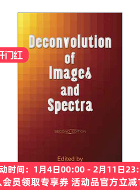 英文原版 Deconvolution of Images and Spectra 图像和光谱的反褶积 第二版 Peter A. Jansson 英文版 进口英语原版书籍