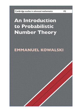 概率数论导论  英文原版 An Introduction to Probabilistic Number Theory 剑桥高等数学研究系列 精装 英文版 进口英语原版书籍