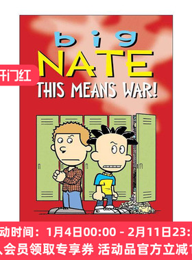 英文原版 Big Nate This Means War! 大内特30 英文版 进口英语原版书籍