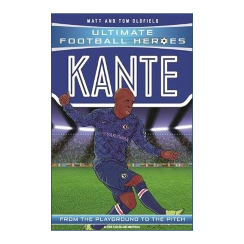 英文原版 Kante 超级足球明星人物传记 恩戈洛 坎特 Ultimate Football Heroes 英文版 进口英语原版书籍