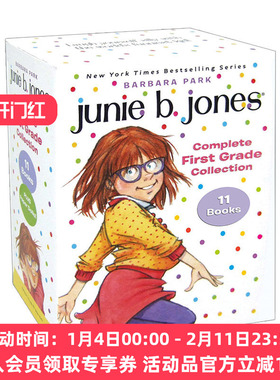 英文原版 Junie B. Jones Complete First Grade Collection 朱尼琼斯系列18-28册套装 英文版 进口英语原版书籍