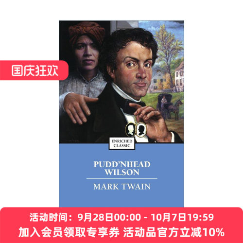 英文原版 Pudd'nhead Wilson 傻瓜威尔逊 马克吐温 Enriched Classics系列 英文版 进口英语原版书籍
