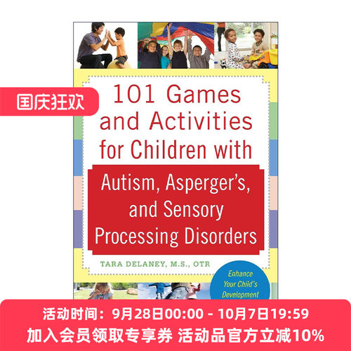 英文原版 101 Games and Activities for Children With Autism Asperger’s and Sensory Processing Disorders 进口英语书籍