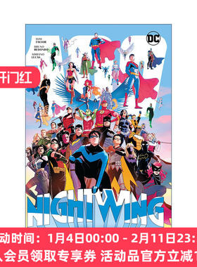 英文原版 Nightwing Vol.4 The Leap 夜翼 卷四 精装 DC漫画 Tom Taylor 英文版 进口英语原版书籍
