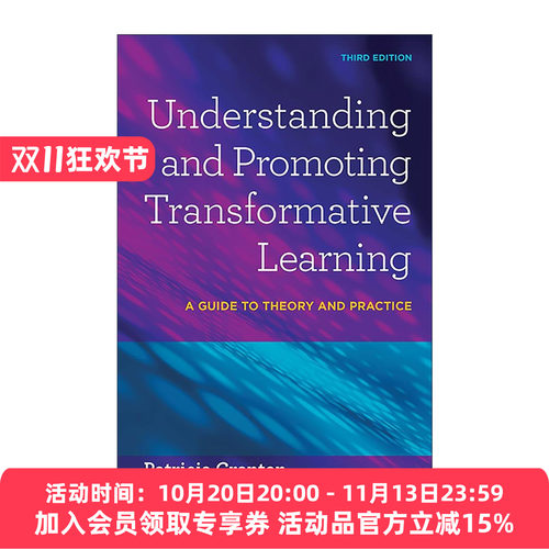 英文原版 Understanding and Promoting Transformative Learning 理解与促进转化式学习 第3版 英文版 进口英语原版书籍