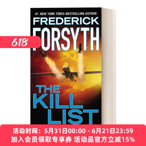 英文原版 The Kill List 间谍先生·暗杀名单 惊悚悬疑军事小说 Frederick Forsyth 英文版 进口英语原版书籍