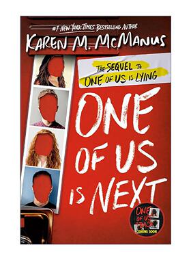 英文原版 One of Us Is Next 谁在说谎2 Karen M. McManus 英文版 进口英语原版书籍