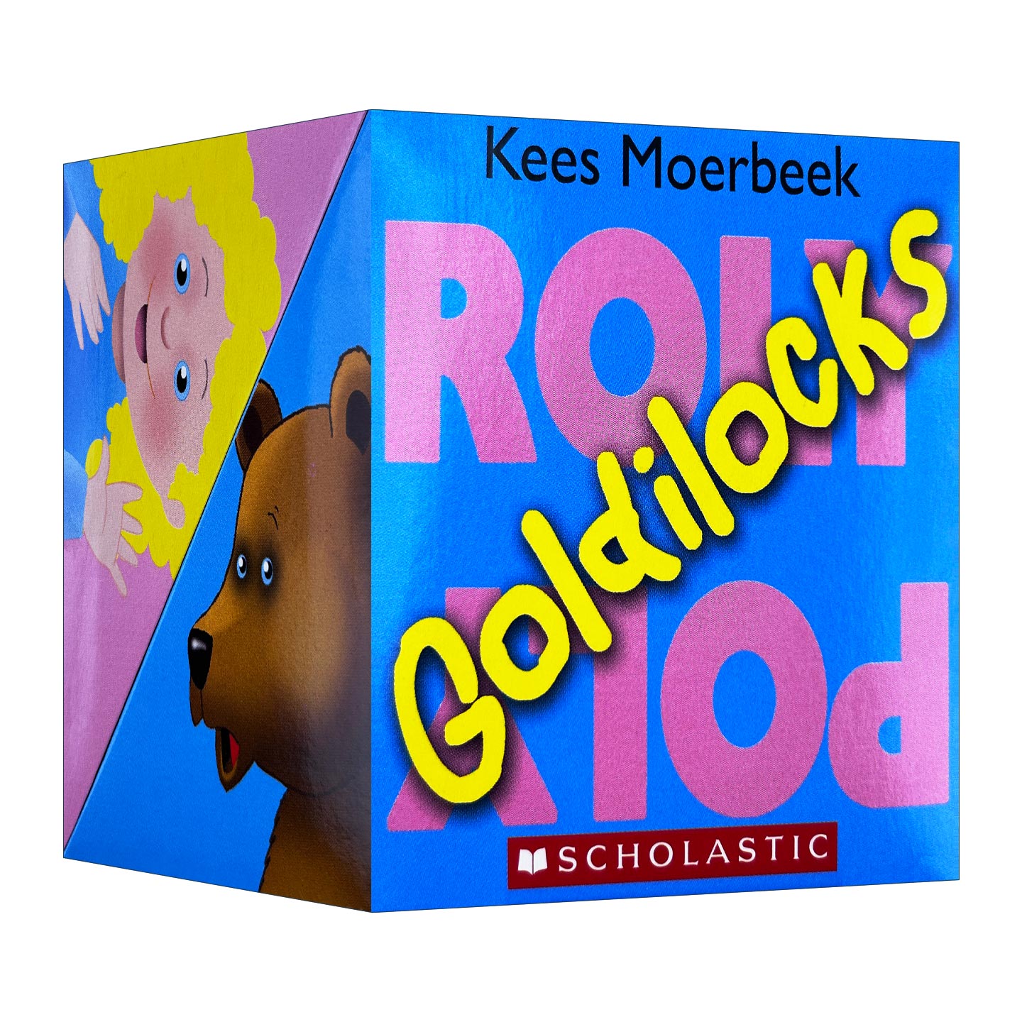 英文原版 Roly Poly Pop-Up Goldilocks 神奇方块翻转书之金发姑娘 英文版 进口英语原版书籍