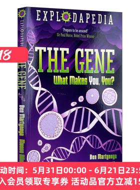 英文原版 Explodapedia: the Gene 爆炸科普系列 基因 为何你成为你 英文版 进口英语原版书籍