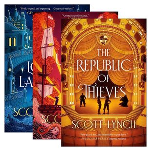 英文原版 Gentleman Bastard 绅士盗贼系列3册 斯科特·林奇 英文版 进口英语原版书籍