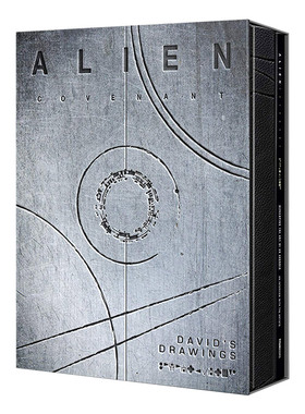 异形契约 大卫手稿 英文原版 Alien Covenant David's Drawings 外星生物艺术设计手绘手稿设定集 精装 英文版进口原版英语书籍