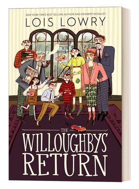 威洛比一家回来了 英文原版 The Willoughbys Return 纽伯瑞金奖作者Lois Lowry洛伊丝劳里 英文版 进口英语原版书籍