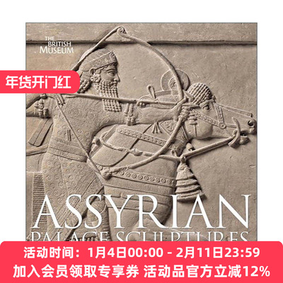英文原版 Assyrian Palace Sculptures 亚述宫殿雕塑 精装 英文版 进口英语原版书籍