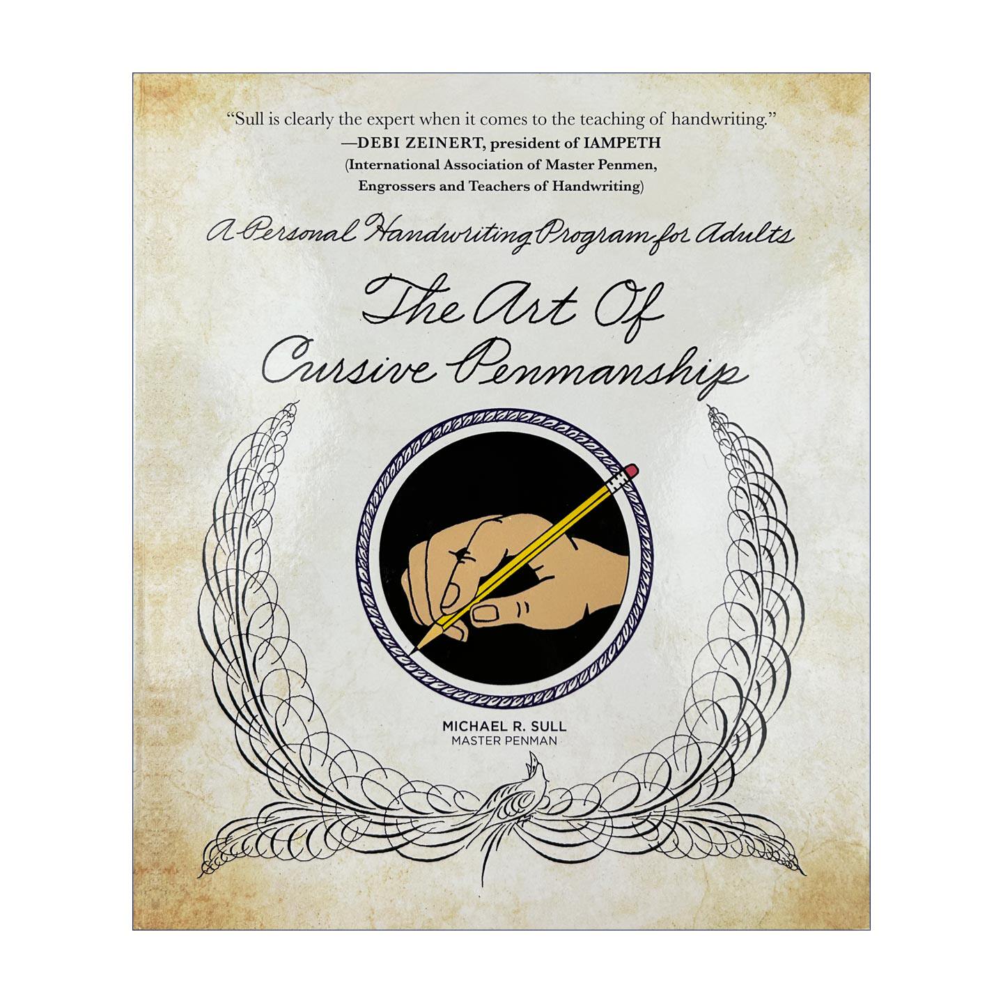 英文花式字体 英文原版 The Art of Cursive Penmanship 精装 螺旋装帧 英文版 进口英语原版书籍